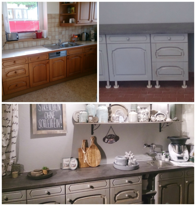 Küche streichen, Küche renovieren mit Annie Sloan Chalk Paint